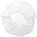 Keystone 110NWI-10-21-WBG White Lightweight Polypropylene Bouffant Cap, 21