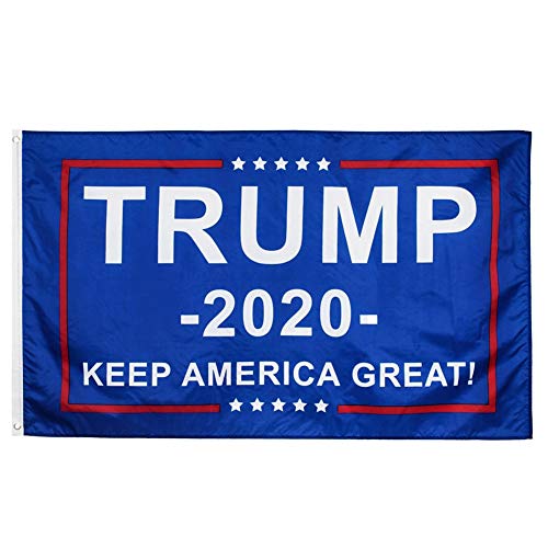 CaiDieNu Keep America Great Flag,President Donald Trump 2020 Flag Vivid Color and Fade Resistant 3x5 Feet with Brass Grommets-1 Piece