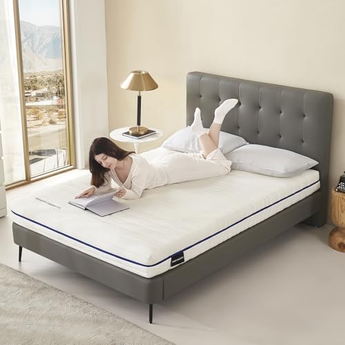 keepsweets 7 Zone Cold Foam Mattress 140 x 200 cm Hardness Grade H3 Double Sided Foam Roll Up Mattress 16 cm Breathable Washable Cover | Various Sizes