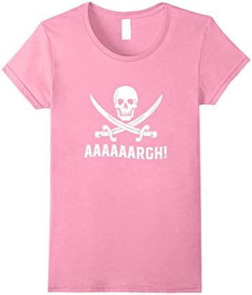 Womens PIRATE LIFE AAAAAARGH!  T-SHIRT XL Pink