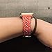 Custom Made Leather Street Fashion Replacement Band for Apple Watch 4 3 2 1 (Sup x lv, 42mm/44mm)