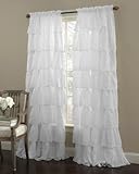 Gypsy Ruffled Panel White 60