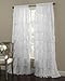 Gypsy Ruffled Panel White 60" Width x 84" Length