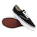 VANS Unisex Authentic Black Canvas VN000EE3BLK Mens 10.5, Womens 12