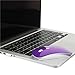 TopCase USB Optical Wireless Mouse for Macbook (pro , air) and All Laptop + TopCase Mouse Pad (Purple)
