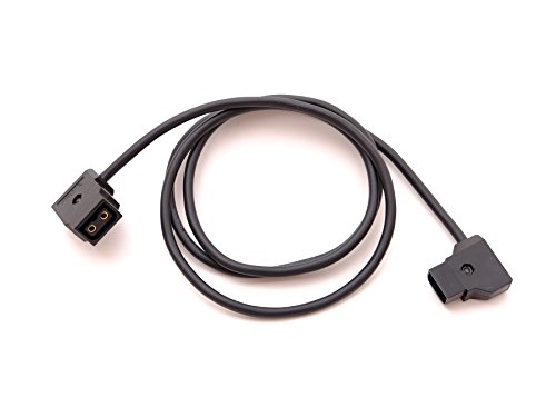 D-Tap P-Tap Male to Female Extension Power Cable 100cm 3.28ft for LED Light V-Mount Anton Bauer Battery