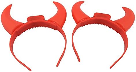 LED Flashing Devil Horns - 2 Pack