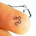 Tippet Rings | 10 Pack | 2mm Lightweight Trout Leader and Fly Fishing Tippet Connectors (2mm)
