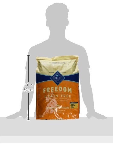 BLUE BUFFALO FREEDOM GRAIN-FREE ADULT WEIGHT CONTROL DRY CAT FOOD, COMPLETE & BALANCED NUTRITION FOR INDOOR CATS, CHICKEN RECIPE, 11-LB. BAG
