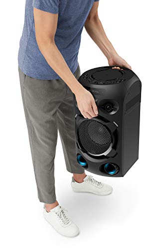 Sony-MHC-V02-Compact-High-Power-Party-Speaker-One-Box-Music-System-Blue