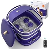 Puboo Collapsible Foot Spa with Heat and Remote