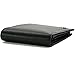 Alpine Swiss Mens RFID Blocking Leather High Capacity Bifold Wallet Black