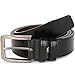 QUEYUB Men's Dress Belts Genuine Leather 1.5