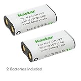 Kastar Battery 2-Pack for CR-V3, Canon PowerShot A60 70 75 300, Nikon Coolpix 600 700 800 950 990 2100 2200 3100 3200, Olympus, Pentax, Kodak, Sanyo, Pentax Digibino, Casion, Samsung Dig Max