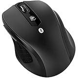 JETech M0884 Bluetooth Wireless Mouse for PC, Mac, and Android OS Tablet with 12-month battery life - 0884