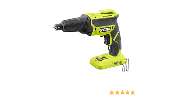 Ryobi 18 voltios uno + Heavy Duty resistente durable sin escobillas Drywall  pistola de tornillos (solo herramienta), hasta 4.700 RPM, motor sin  escobillas proporciona el máximo rendimiento. : Amazon.com.mx: Herramientas  y Mejoras