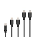 USB Type C Cable, ENACFIRE USB C Charging Cable 5 Pack (6.6ftx2, 3.3ftx2,1ftx1) Fast Charging Cable for Galaxy S8 S8 Plus, Nexus 5X 6P, LG G6 V20 G5, MacBook, Nintendo Switch, and Other USB C Devices