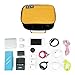 BAGSMART Electronics Travel Organizer Bag Hard Drive Case for Various USB, Phone, Cable, Charger, Yellow