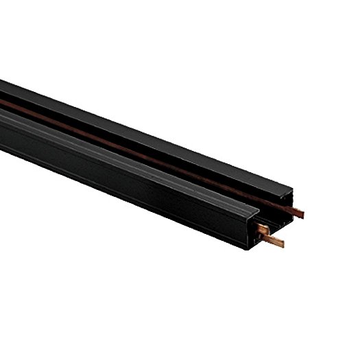 Jesco Lighting LTR8S Accessory - 8' "L" Track System, Black Finish