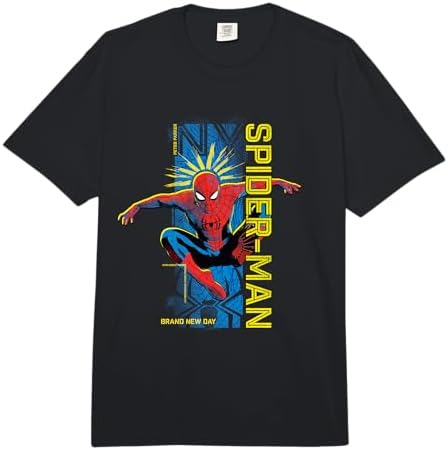 Amazon.com: Men's Marvel Amazing Spider-Man T-Shirt - Black