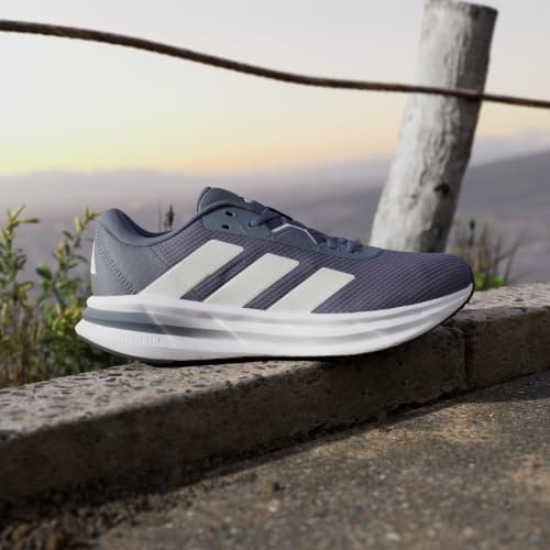 Ténis de corrida Galaxy 7 masculinos, Onix/Orbit Grey/Cloud White, 40 2/3 EU