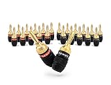 Deadbolt Banana Plugs, 12-pair, By Sewell Direct