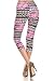 Leggings Depot Women's Popular Capri Cropped Printed High Waist Leggings Batch4 (Regular (Size 0-12), Perfect Pink)