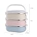 Stainless Steel Leakproof Lunch Box with Lock Container and Insulated Lunch Bag for Adult and Office (3-Tier)