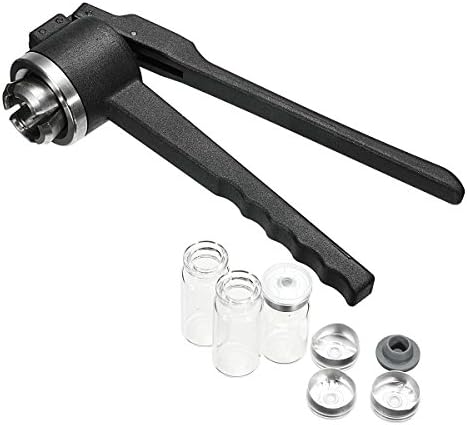 WCHAOEN 20mm Manual Seal Vial Crimper Penicillin Capper Gland Clamp Bottle Capper Accessories Tool