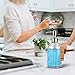 Decor Homeicon Soap Dispenser - 2 Pack, Kitchen Dish Soap Dispenser, Bathroom Liquid Soap Dispenser, with Rustproof Stainless Steel Pump, 16 Oz/with Silicone Funnel