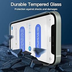 NEW'C 3 Pack Privacy Screen Protector for iPhone 12