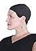 Hats Scarves & More Bamboo Wig and Hat Liner Chemo Headwear Hair Loss Moisture Wicking Comfort Cancer Cap (Black)