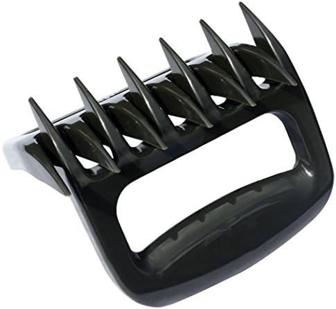 Opeix Bear Claws for Pulled Pork, Chicken, Beef and More Superior Grey BBQ Forks, Meat Shredders