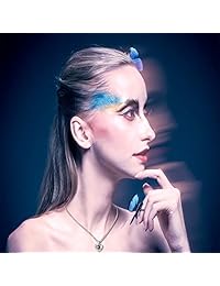 Hantaostyle I Love You Necklace, 925 Silver 100 Languages Projection on Round Onyx Pendant Loving Memory Collarbone Necklace