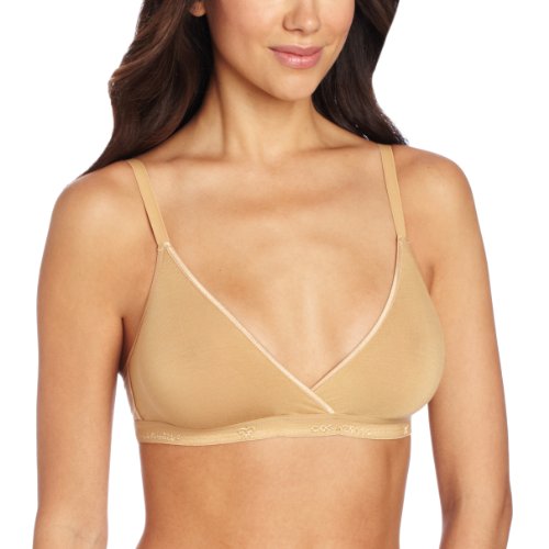 Cosabella Women's Talco Logo Soft Bra, Nude, Large