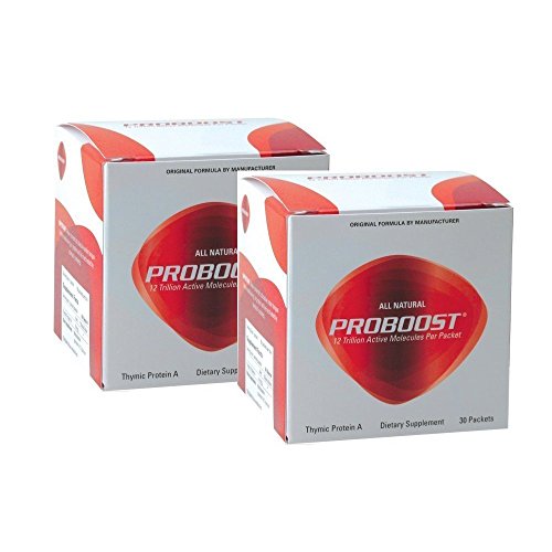 2 pack ProBoost Thymic Protein A (4 mcg, 30 packets) by Genicel Inc (2)
