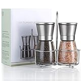 T·G·Y Salt and Pepper Grinder Set with Stand Salt Pepper Mill Salt & Pepper Shakers Salt Grinders