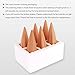GROWNEER 6-Pack Terracotta Plant Watering Stakes, Automatic Garden Watering Spikes, Self-Watering Device Vacation Plant Waterer, for Indoor Outdoor Home and Office Plants
