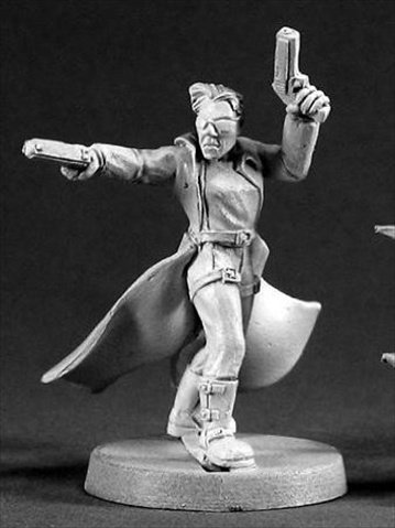 Reaper Miniatures 50040 Janus, Cybertech Hero