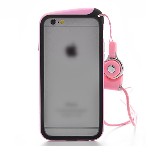 image for SOSAM iPhone 6 Case Lanyard Neck with TPU Shockproof Protective Bumper