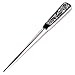 Mother of Pearl Design Letter Opener, Metal Steel Office Hand Envelope Opener Slitter, Paper Cutting Letter Knife, Mail Opener, Safe Double Edge Blades with Gift Box (Arabesque Black)