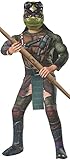 Rubies Teenage Mutant Ninja Turtles Deluxe Muscle-Chest Donatello Costume, Child Medium