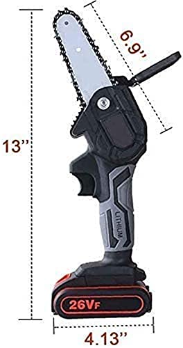 LUSTAR Mini kettensäge mit akku tragbare elektrische Kettensäge kettensäge mit akku und ladegerät kettensäge handsäge… – Bild 3