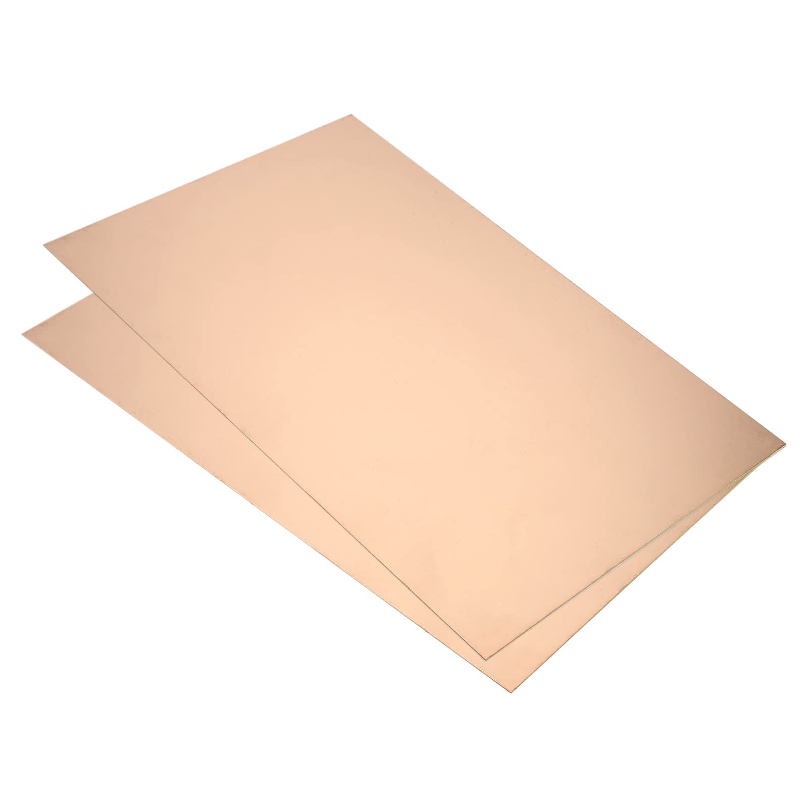 PATIKIL FR4 Single Side Copper Clad, 2 Pack 300 x 200 x 1.2mm PCB Laminate Circuit Board