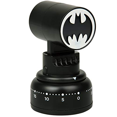 DC Batman Kitchen Timer - Bat Signal Lights Up When Done - Cook Like a Super Hero - Thumbnail 4