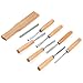 Wood Carving Tool Set 17 Pcs with Apron & Whittling Knife. Gouge Chisels, Strong Comfortable Wood Sculpting Grips, Whet Stone and Mallet, Beginner Woodwork Tools with Canvas roll-up Bag & Info Flyer.