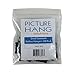 Sawtooth Picture Hangers No Nail - 100 Pack - 1 Inch - Black Sawtooth Hanger