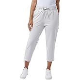 32 Degrees Yoga Pants - Capri for Women - Outdoor Pants with Drawstring