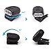 2pcs Fishing Cap Lamps Freehawk Hat Clip Headlamp 3 LED Hands Free Baseball Caps 360°Rotating 90°Adjustable Zoomable Light for Fishing Camping Hiking 2CR2032 3v (2pcs)