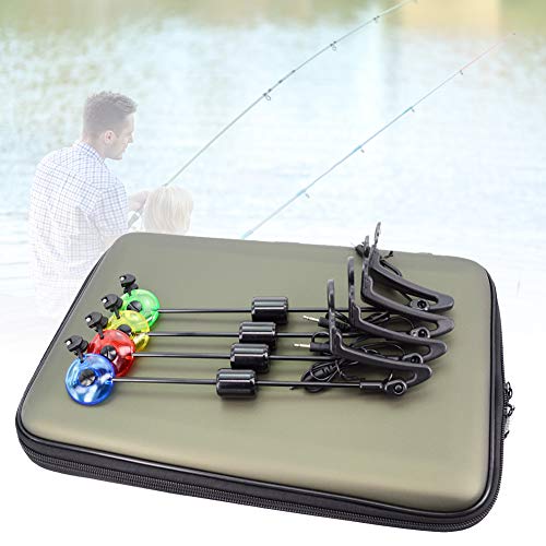 Almabner Angel-Bissanzeiger für Angelrute und Meerestanganzeige zum Angeln Swinger Set Bissanzeiger Drop Off Outdoor… – Bild 3